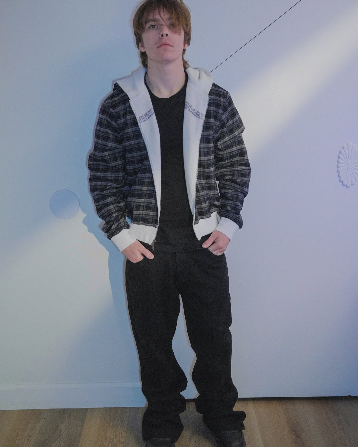 "veil" zip up
